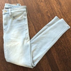 American Eagle super stretch jeans.